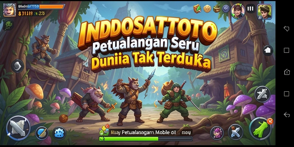 Tampilan antarmuka yang menakjubkan dari <strong>INDOSATTOTO</strong> di dunia petualangan.