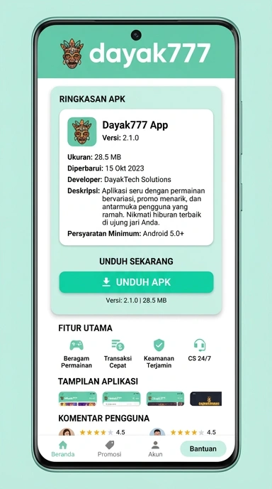 Panduan Unduh APK dayak777 untuk Pengguna Android